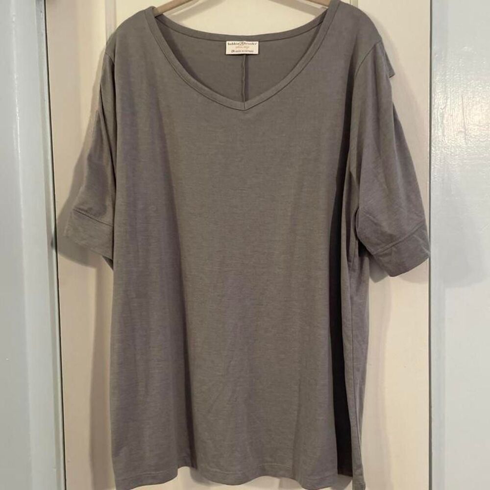 Bobbie-brooks Women's Grey Blouse